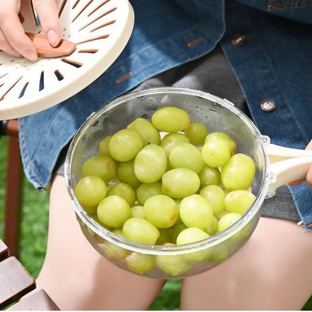 Cesto FreshMax – Drenagem e Armazenamento 2 em 1