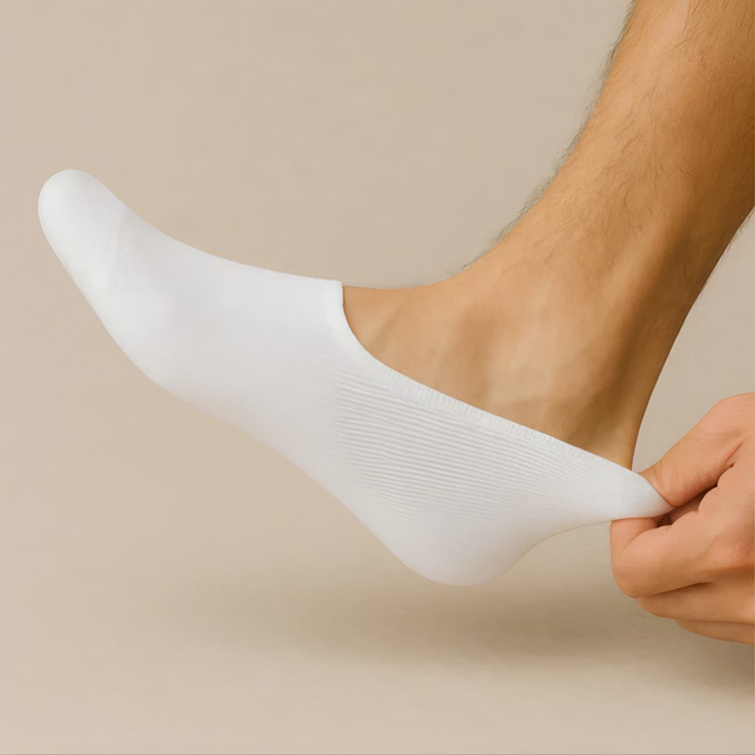 InvisibleFit™ – Kit até 12 Pares de Meias Invisíveis Unissex