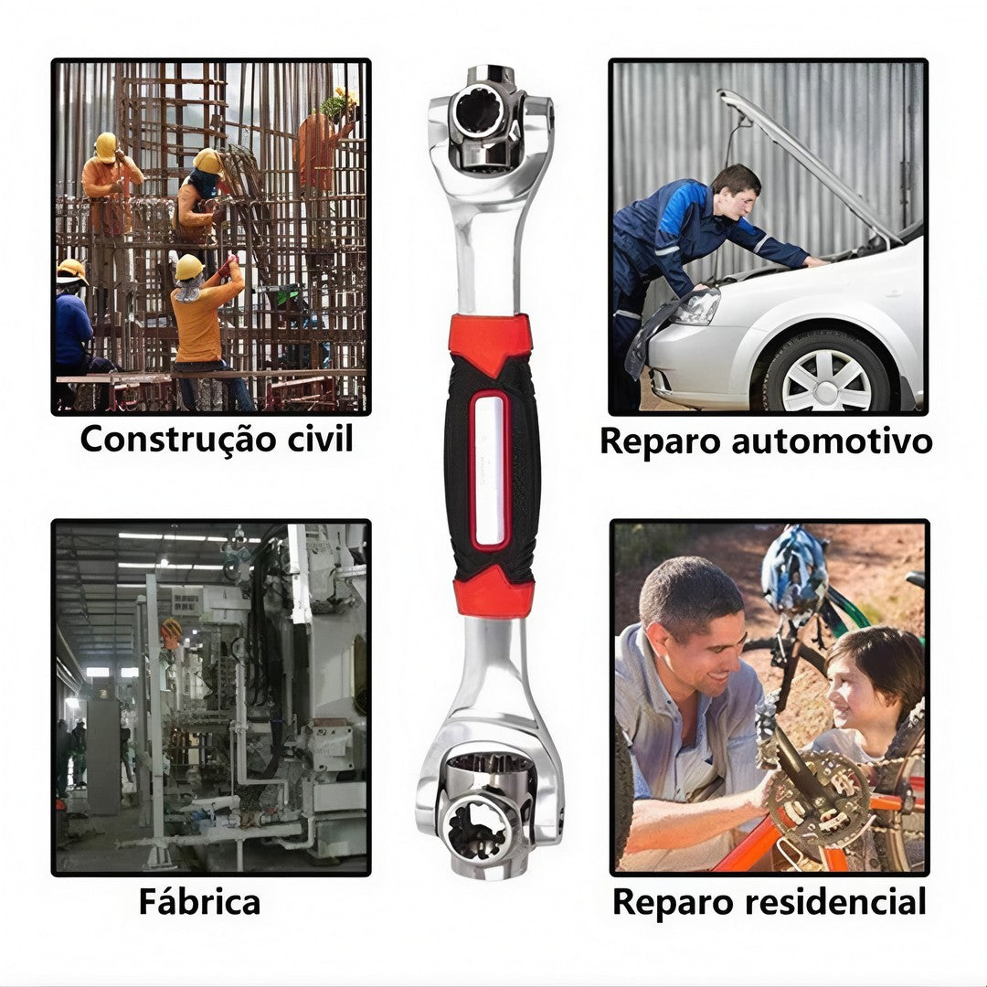 MultiKey™ – Chave Multifuncional 360° Universal