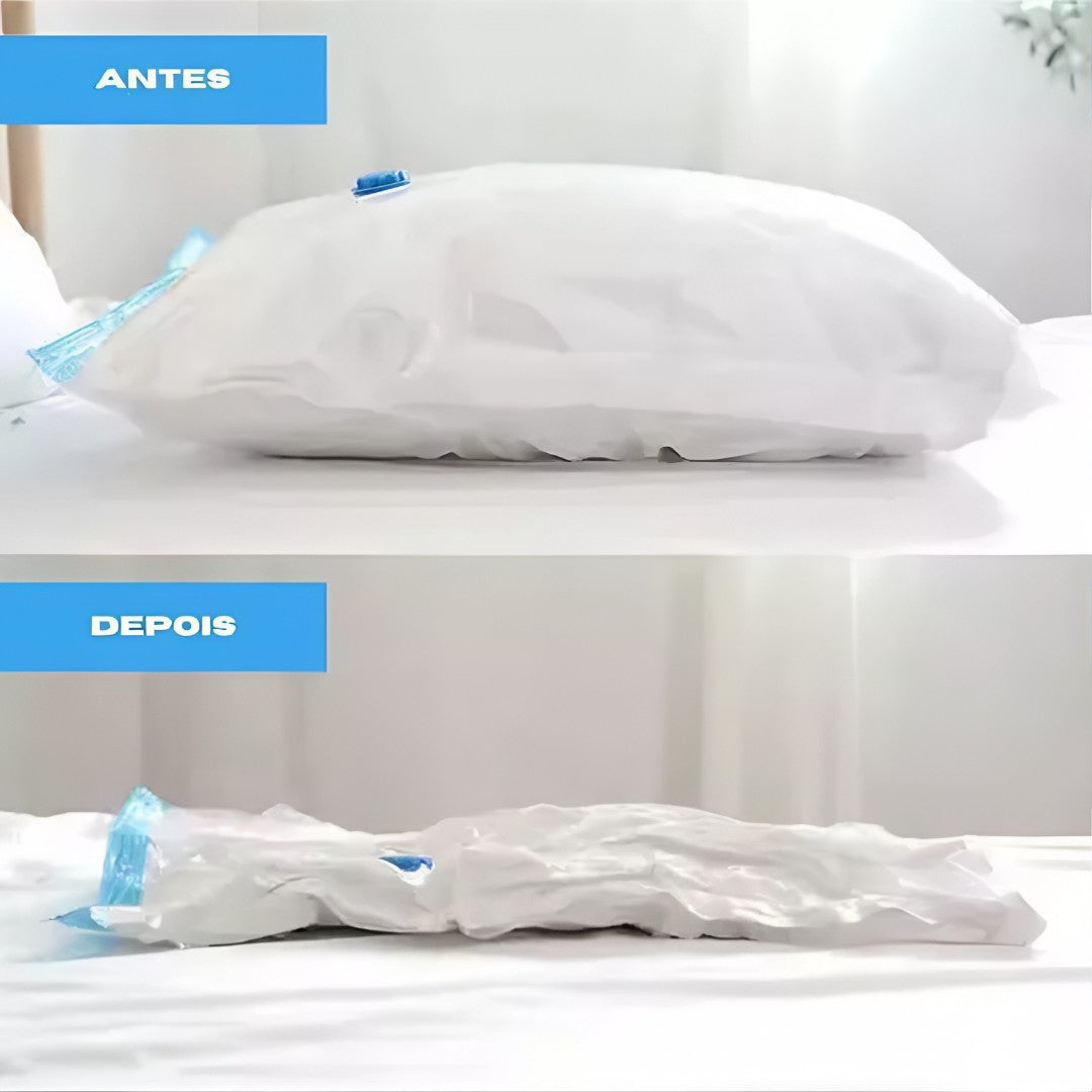 🧳 VacuPack™ – Kit de Sacos a Vácuo com Bomba Manual | Organização Inteligente e Economia de Espaço 💨