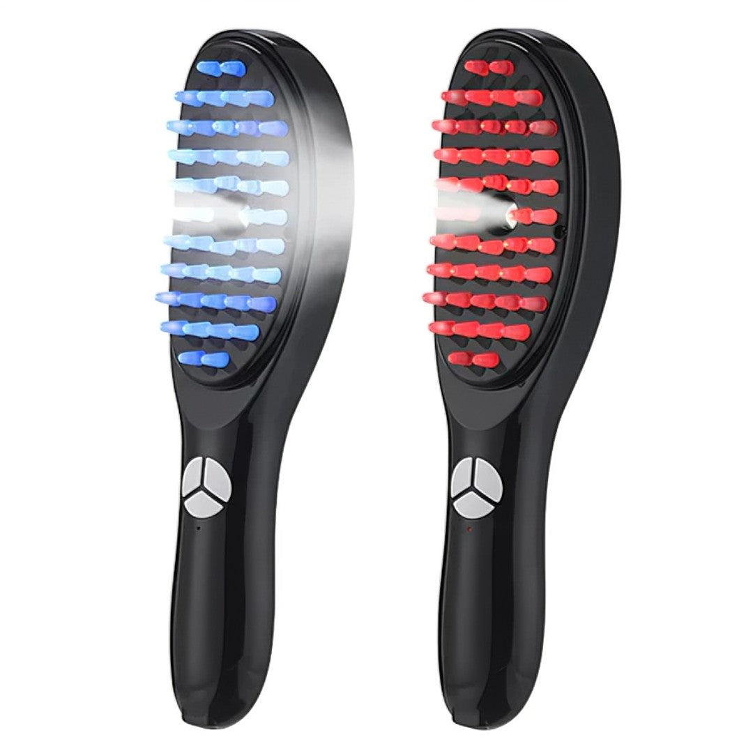 💆♀️ HairThera™ – Escova Massageadora com Laser 4 em 1 para Crescimento Capilar e Tratamento Antiqueda