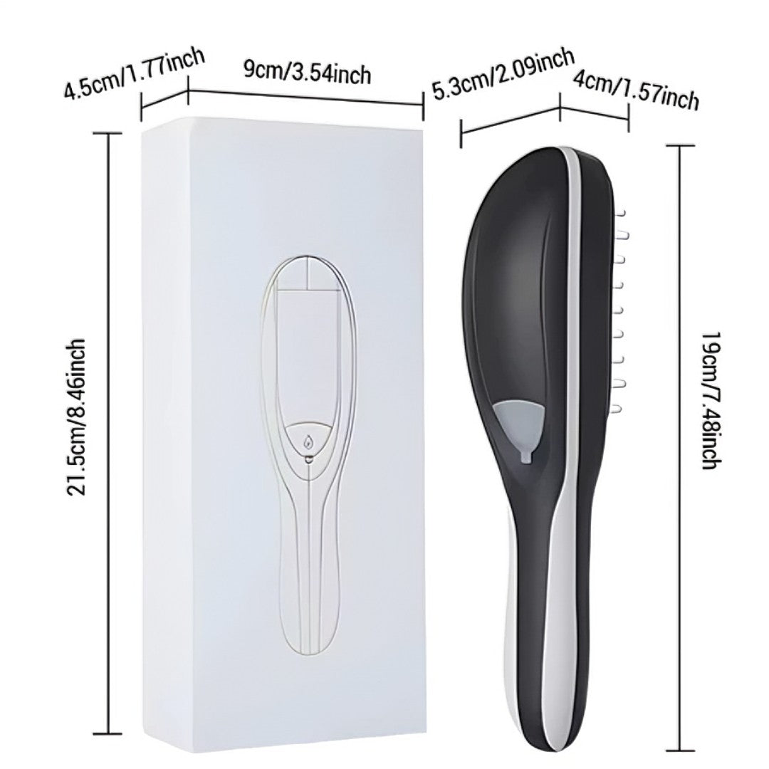💆♀️ HairThera™ – Escova Massageadora com Laser 4 em 1 para Crescimento Capilar e Tratamento Antiqueda