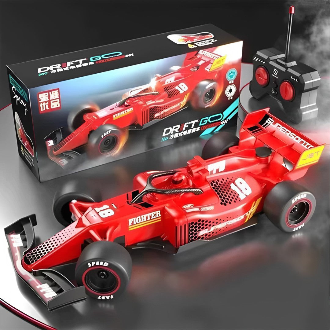 🏎️ DriftMaster F1™ – Carrinho de Controle Remoto com Drift, Fumaça e Luzes LED