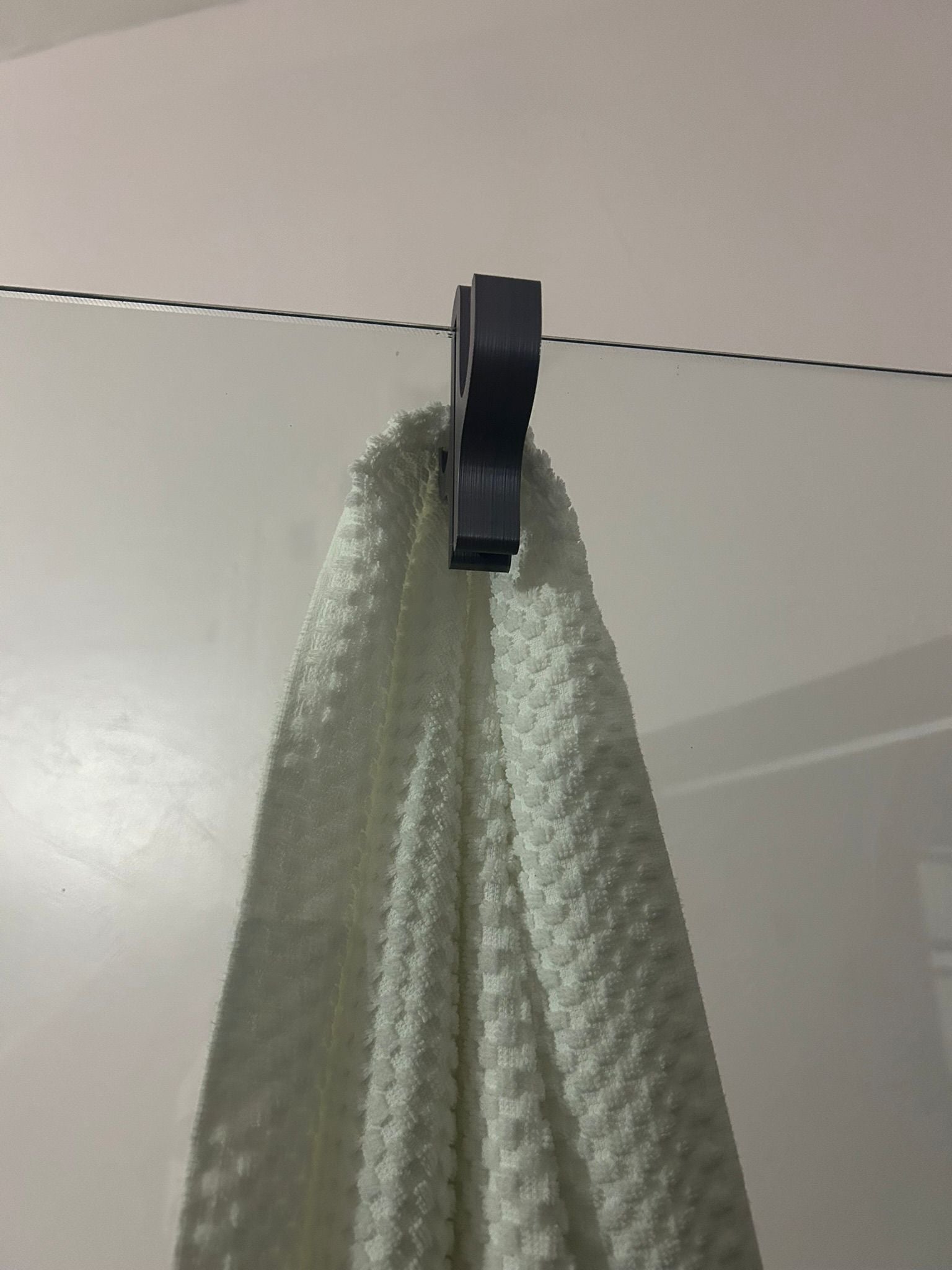 Suporte para Box de Banheiro Cactus Cinza Acetinado Brilhante – Moderno e Funcional