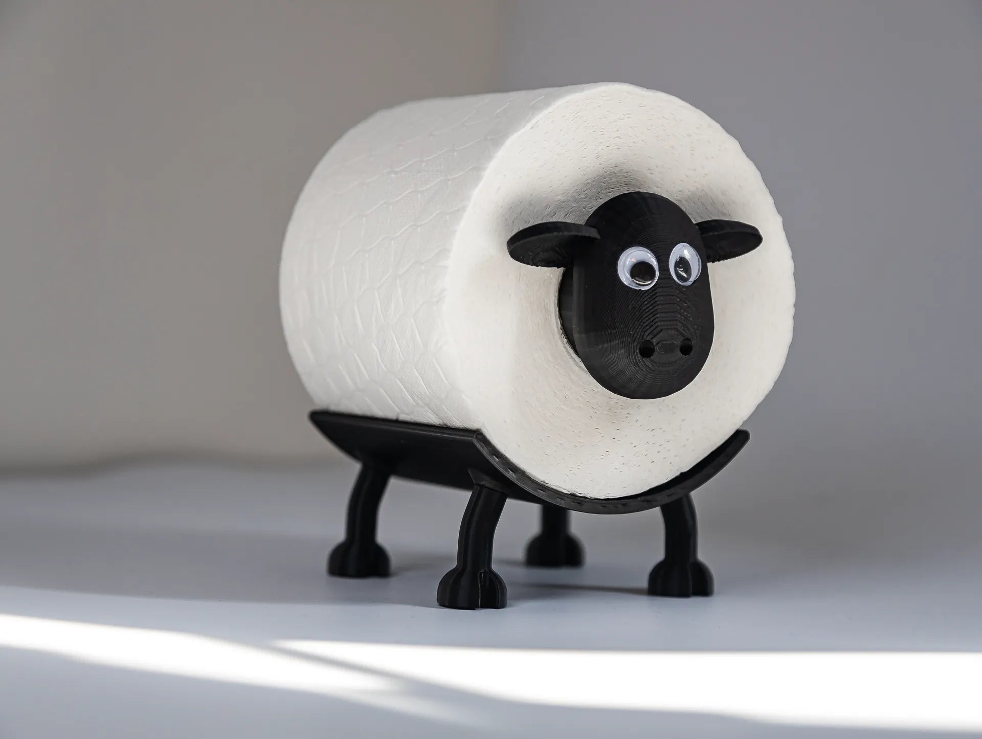 Kit 3 Peças Suporte de Papel Higiênico Divertido Ovelha