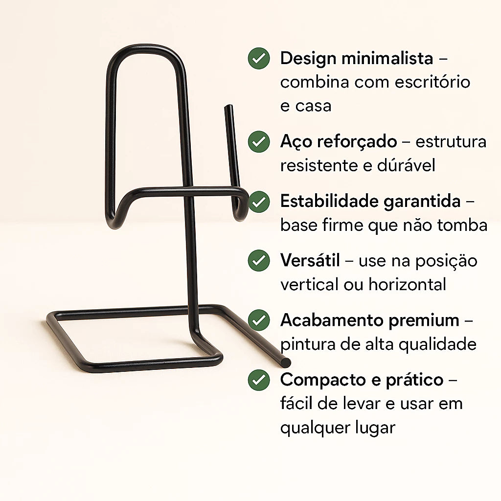 Suporte De Celular Tripé Para Mesa Ideal Para Gravação de Vídeos Mini Pedestal