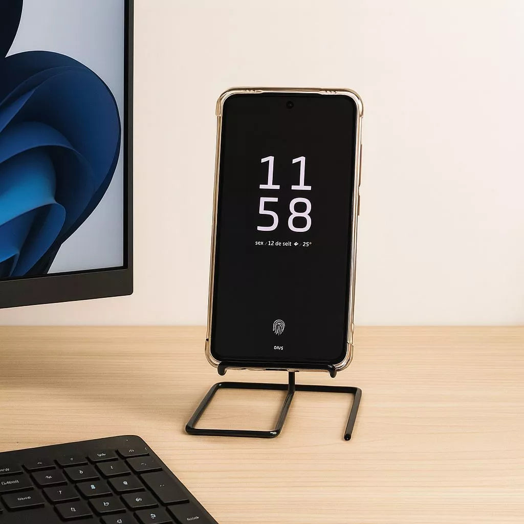Suporte De Celular Tripé Para Mesa Ideal Para Gravação de Vídeos Mini Pedestal