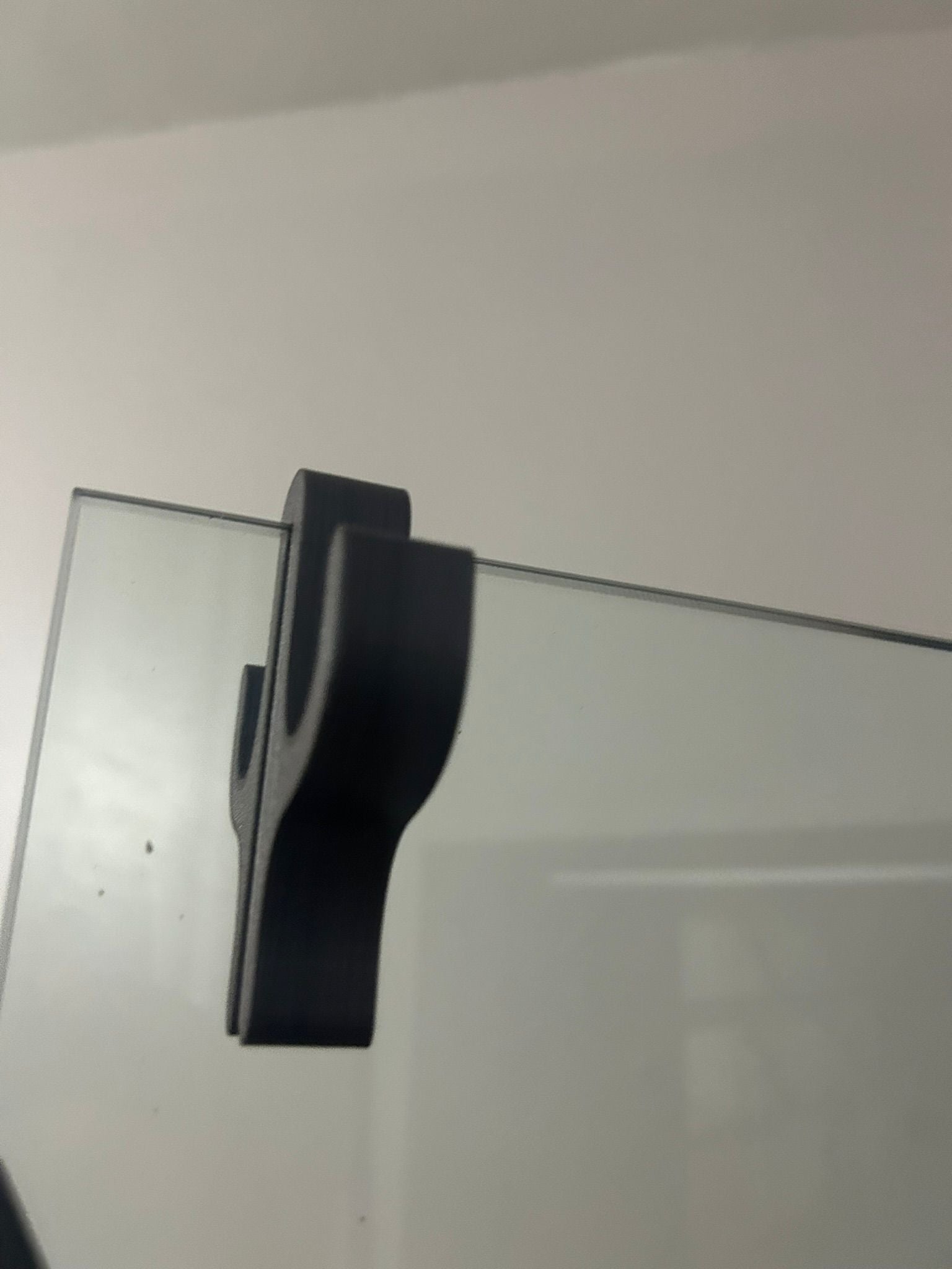 Suporte para Box de Banheiro Cactus Cinza Acetinado Brilhante – Moderno e Funcional