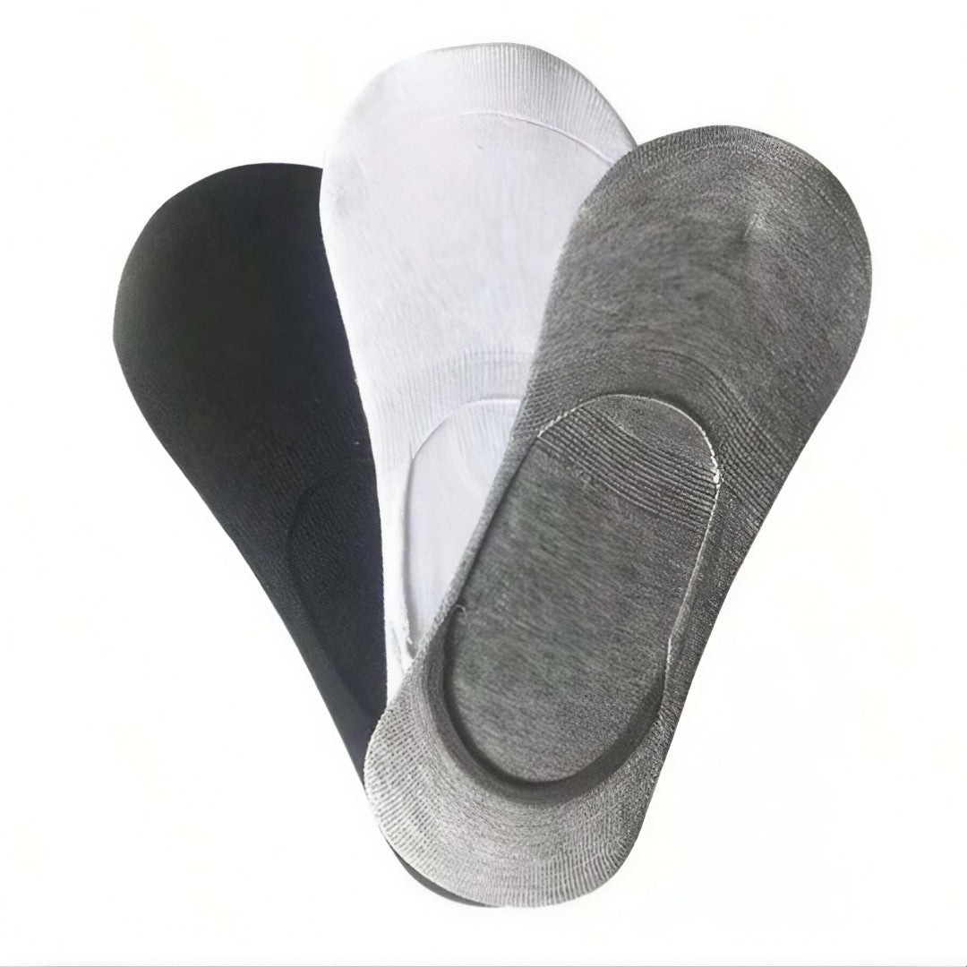 InvisibleFit™ – Kit até 12 Pares de Meias Invisíveis Unissex