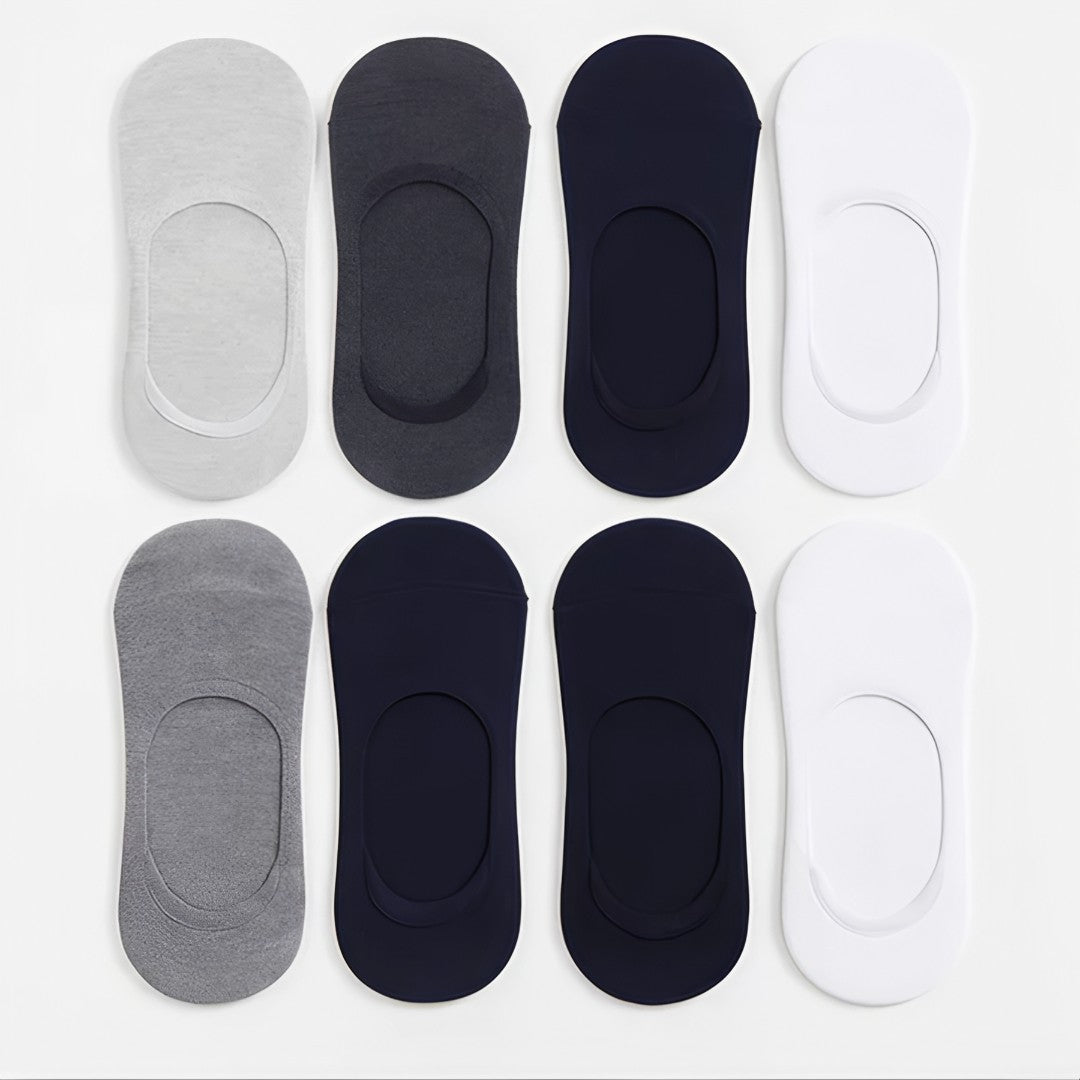 InvisibleFit™ – Kit até 12 Pares de Meias Invisíveis Unissex